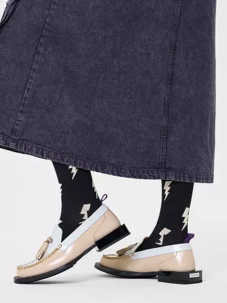 HAPPY SOCKS | Calcetines de mujer 36-40 FLASH negro | 